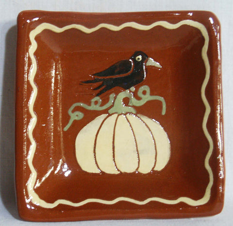 Crow on Pumpkin