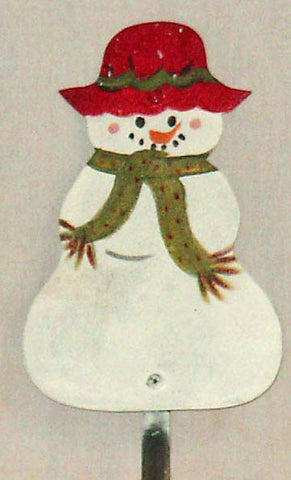 Snowman stake - small