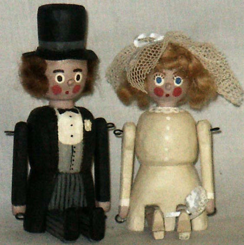 Penny Dolls Bride and Groom